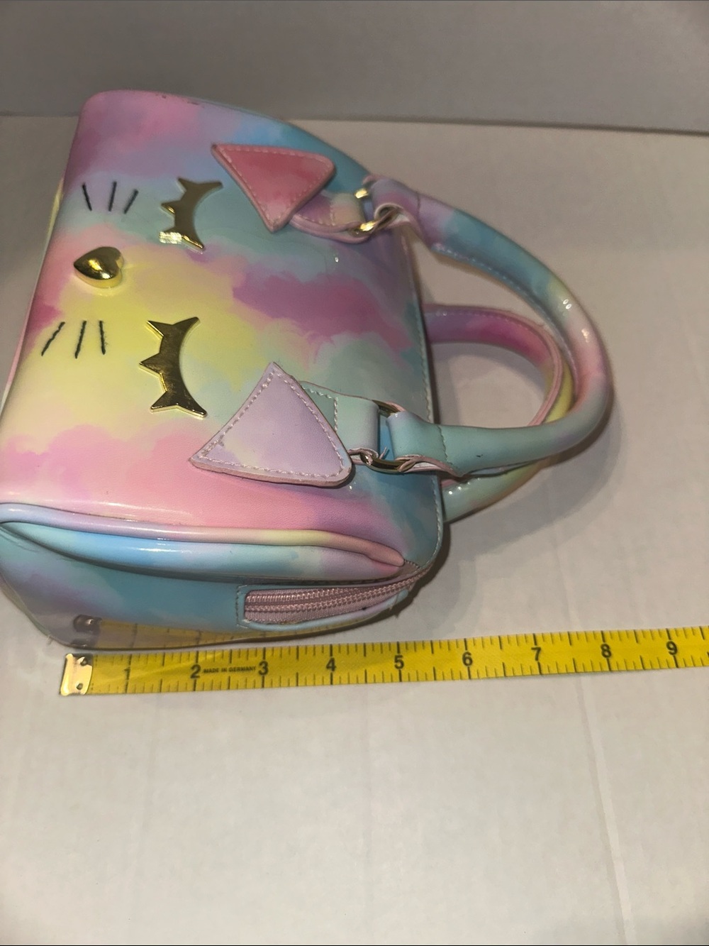 Luv Betsey by Betsey Johnson - Pastel Cat Mini Satchel Bag - Picture 15 of 15